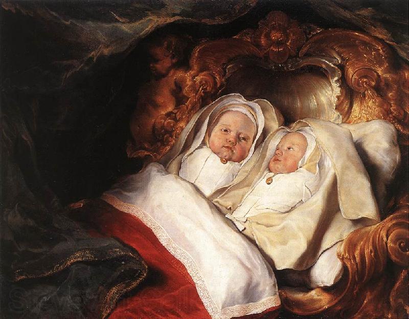 BRAY, Salomon de The Twins Clara and Aelbert de Bray df Germany oil painting art